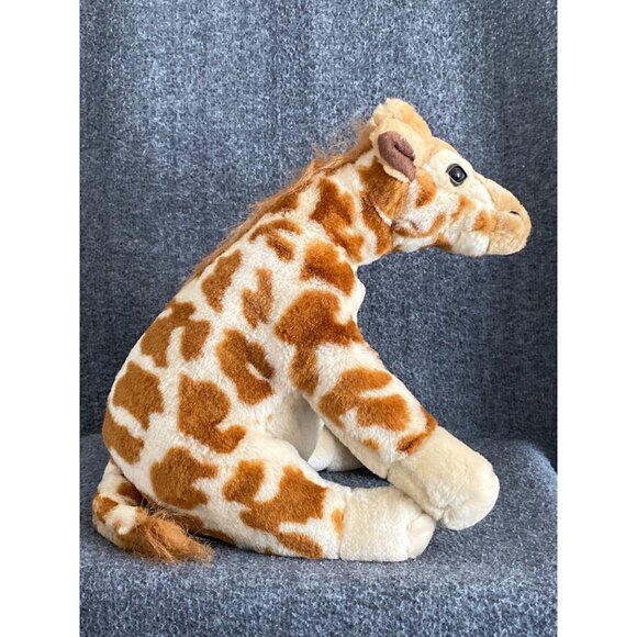 VTG Wild Republic Baby Giraffe Sitting Plush Stuffed Zoo Safari Animal 2005 - Picture 8 of 8